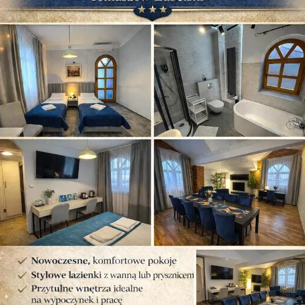 斯塔罗波尔斯卡酒店，位于卢布林地区托马舒夫的酒店