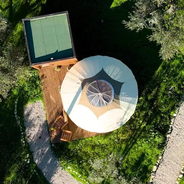 Glamping Agricolo Peku Peku，位于古廖内西的酒店