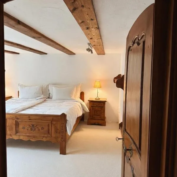 Panoramic apartment with charming swiss interior，位于韦登斯维尔的酒店