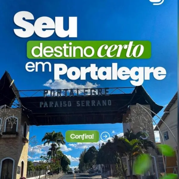 Pousada irmãos Calixto，位于波塔莱格雷的酒店