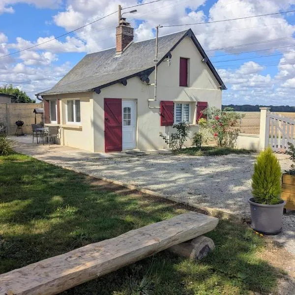 La petite maison de Sandra，位于Le Plessis-Grohan的酒店