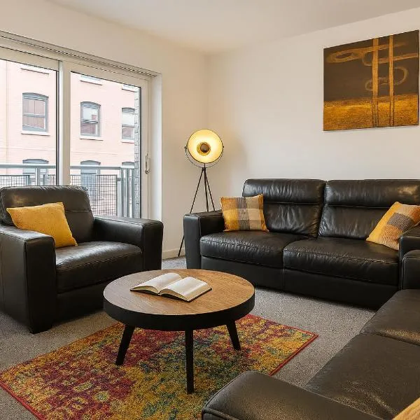 VSBS Waterfront Walk Apt 3 Bed Sleeps 6 Parking，位于邓迪的酒店