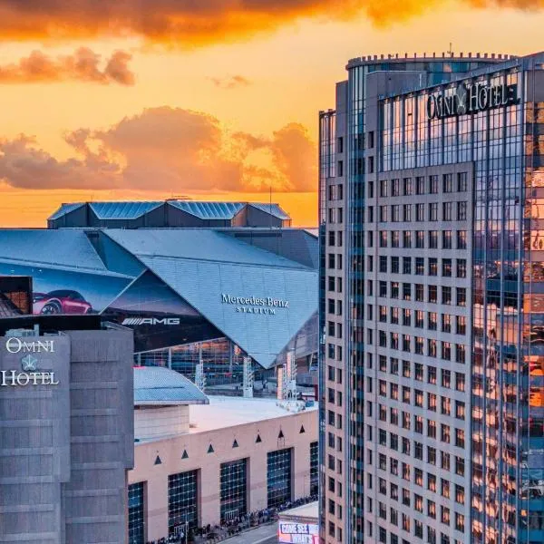 Omni Atlanta Hotel at Centennial Park，位于亚特兰大的酒店