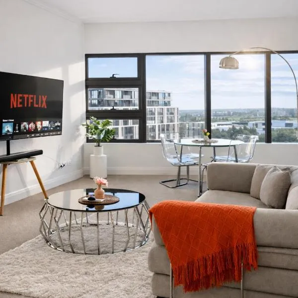 Skyline Retreat Free Parking 2 min to Stadium Sleeps 6，位于悉尼的酒店