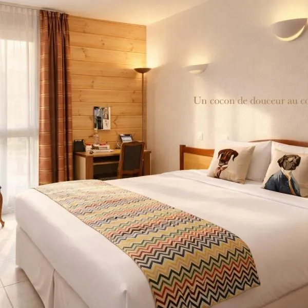 Logis Hôtel & Restaurant des Lacs，位于Celles-sur-Plaine的酒店