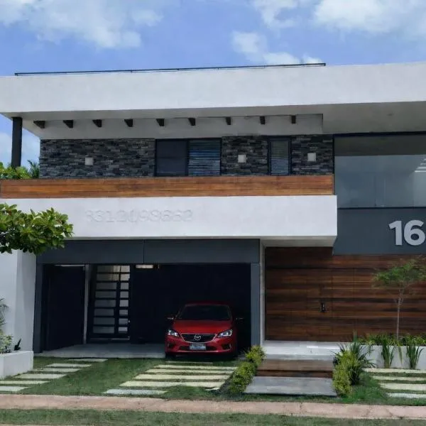 Tamaran casa de playa Pescadores 16，位于克鲁兹德华纳卡克斯特尔的酒店