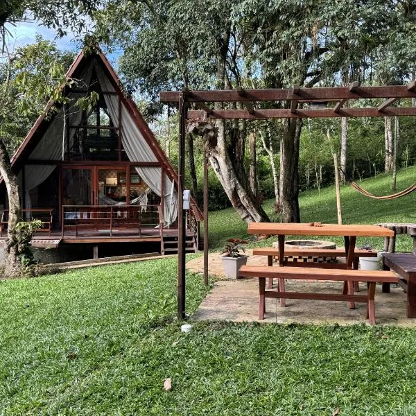 Chalé Suíça Cearense, Experiência Aconchegante，位于Guaramiranga的酒店