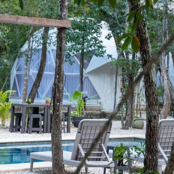 Glamping Mayan Glam，位于图卢姆的酒店