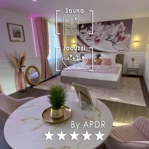 Cocon Diamant - Nuit Romantique - Jacuzzi et Sauna Privatifs-Hyper-Centre，位于贡比涅的酒店