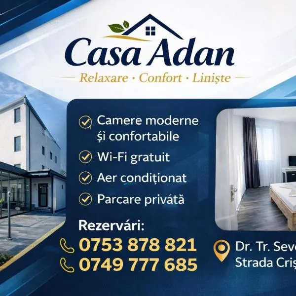Casa Adan，位于德罗贝塔-塞维林堡的酒店