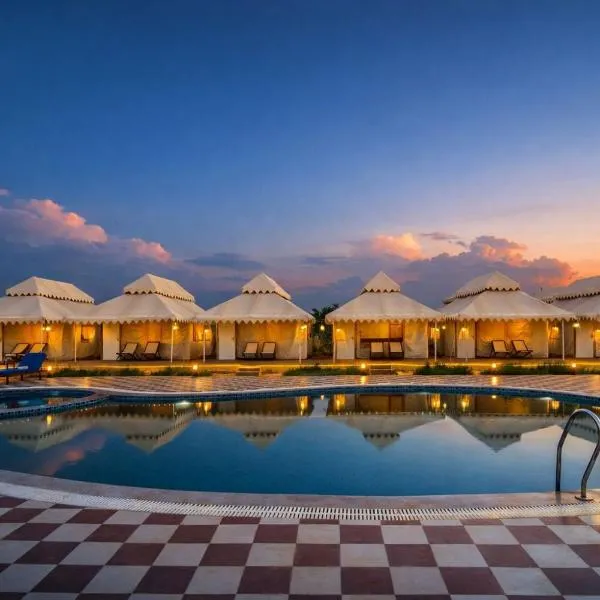 Limra Desert Camp With Swimming pool，位于斋沙默尔的酒店