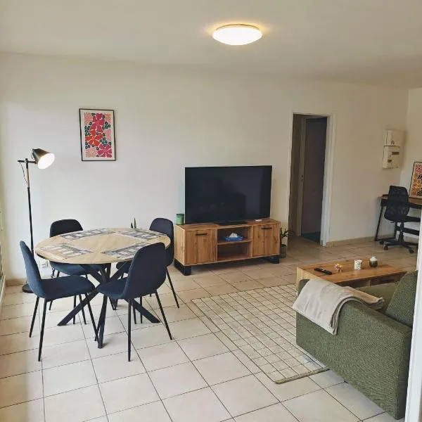Appartement lumineux avec terrasse à Nice,位于尼斯的酒店