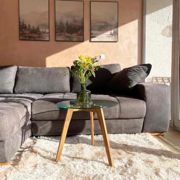 Schönes Apartment Traumblick mit Balkon Bad Ems，位于巴特埃姆斯的酒店