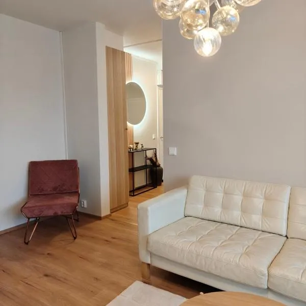 Modern and beautiful two-bedroom apartment, WiFi and parking，位于许温凯的酒店