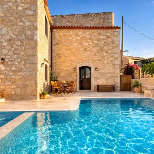 Villa Kaladare - Private Pool & Quiet Relaxing Stay，位于Kalandares的酒店