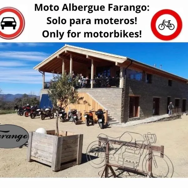 Moto Albergue Farango FOR MOTORBIKERS ONLY - SOLO PARA MOTEROS，位于贝纳瓦雷的酒店
