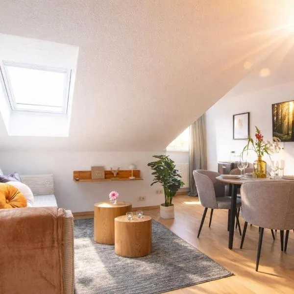 Apartment Sternenhimmel I Aufzug I Stellplatz I Modern，位于Schwarzenberg (Erzgebirge)的酒店