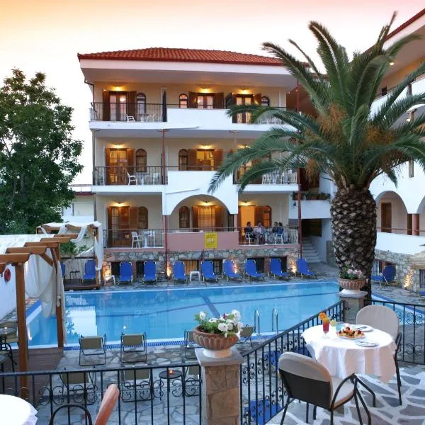 卡利普索酒店，位于卡尼奥提的酒店