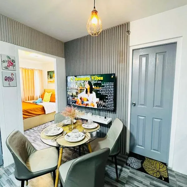 Caren 8-Spatial Condo Maa 2br fully-furnished wtih unli Pool access，位于Ma-a的酒店