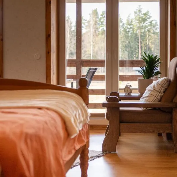 Charming Rustic Retreat in Lahemaa National Park，位于Kolga的酒店