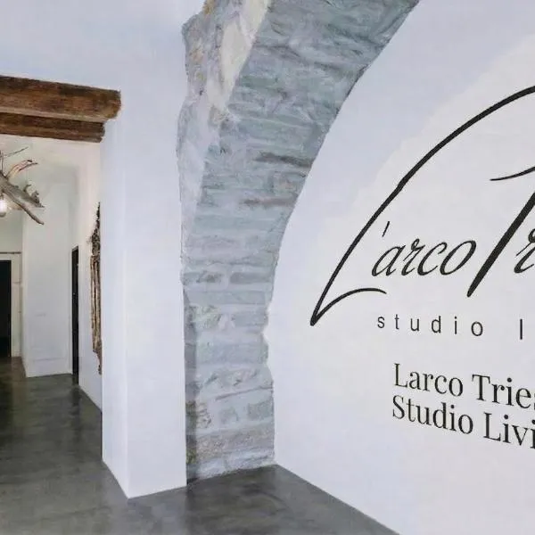 L'Arco Trieste studio living 1，位于的里雅斯特的酒店