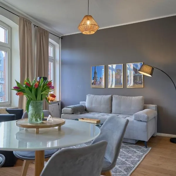 Zeitapartments Am Fischmarkt，位于施塔德的酒店
