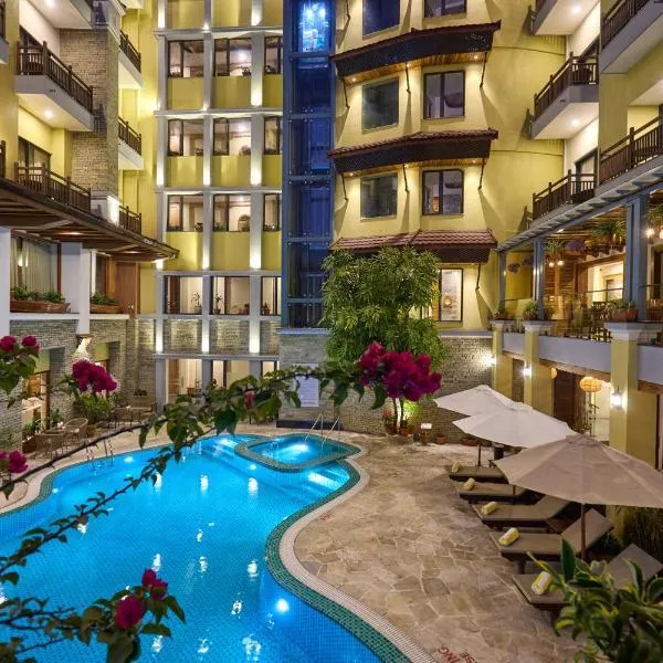 Temple Bell Boutique Hotel & Spa，位于博卡拉的酒店