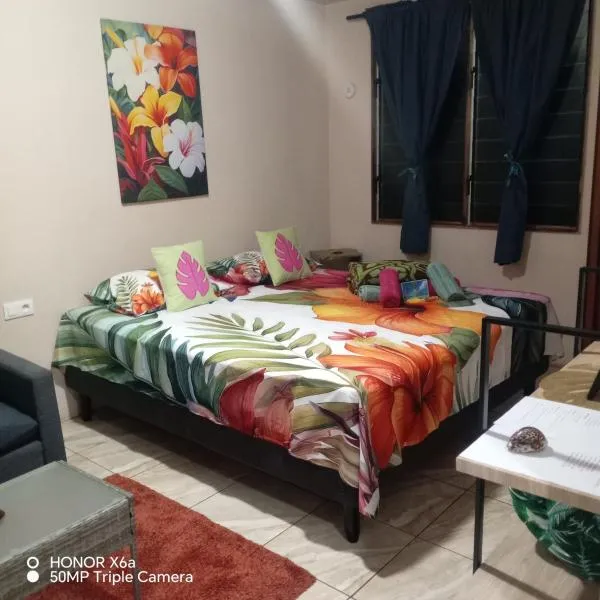 Hitimahana lodge，位于Huahine的酒店
