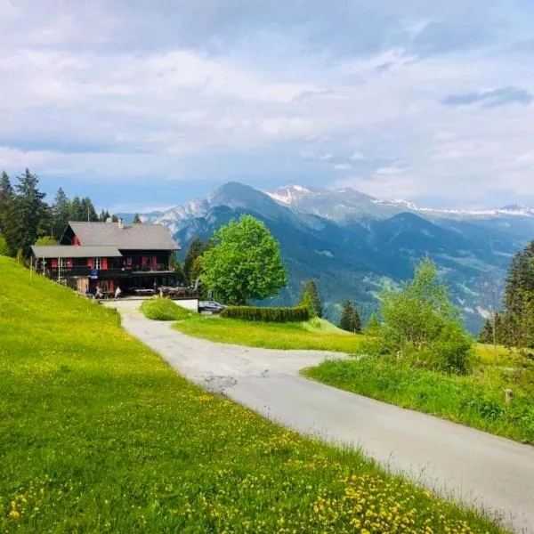 Bergpension Battagliahütte，位于马里克斯的酒店