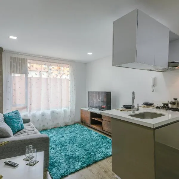 Modern & Cozy Escape for Two Well-Located in Chía，位于奇亚的酒店