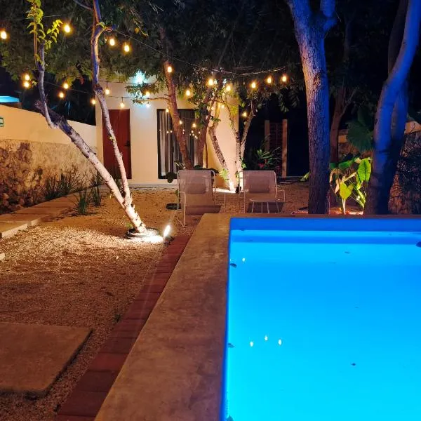 Villa Lara Palacios, tu oasis en Mérida，位于梅里达的酒店