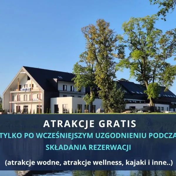 Natural Hotel przy plaży-Ostróda-basen na III kondygnacji，位于奥斯特罗达的酒店
