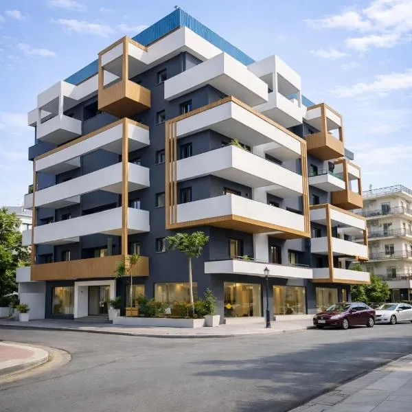 The Edge Piraeus Luxury Residences，位于比雷埃夫斯的酒店