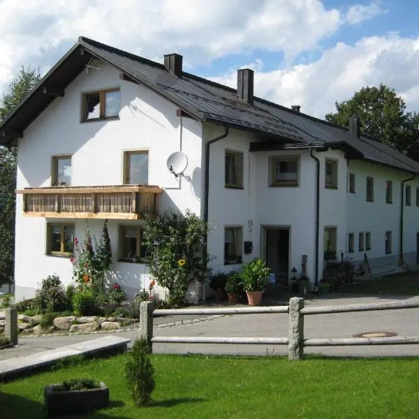 Pension zum Lusenblick，位于Heinrichsbrunn的酒店