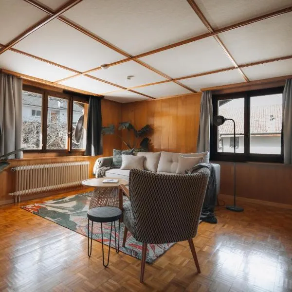 LaVida Wave Lakeside, Interlaken, Ski, free parking，位于莱西根的酒店