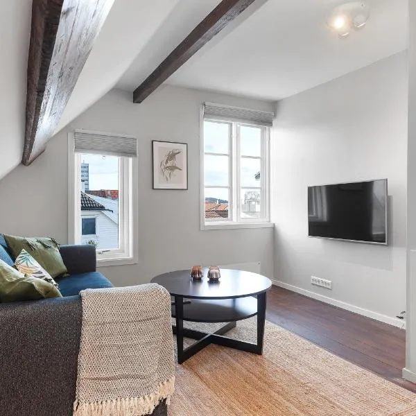 Central and cozy Apartment - parking included!，位于斯塔万格的酒店