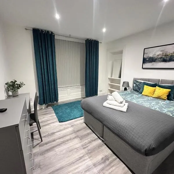 Bright City Apt - King Bed - Parking & Wi-Fi，位于邓迪的酒店