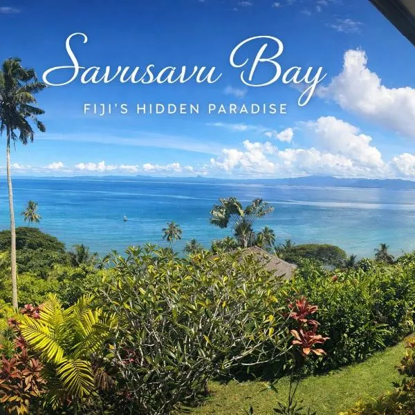 Luxury Ocean View Villa, Savusavu Bay, Blue Bayou Bure with Starlink，位于萨武萨武的酒店