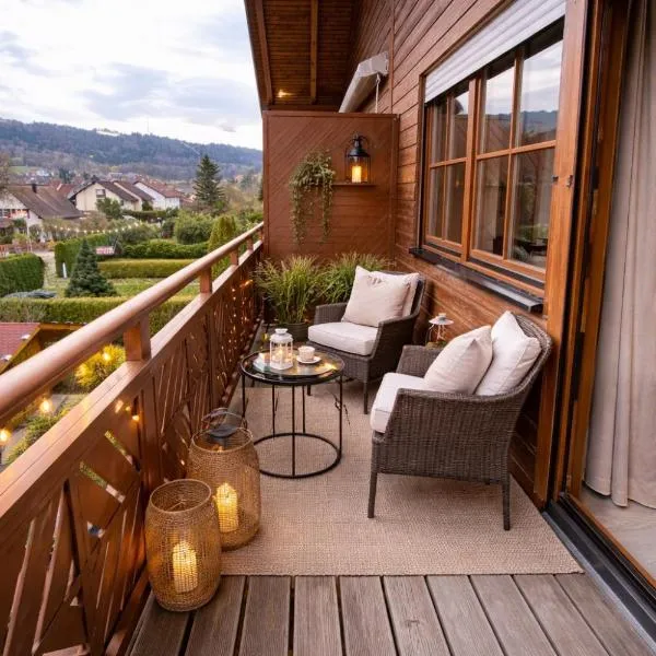 Luxury Rhine Retreat Garten&Sauna，位于高莱茵河畔布辛根的酒店