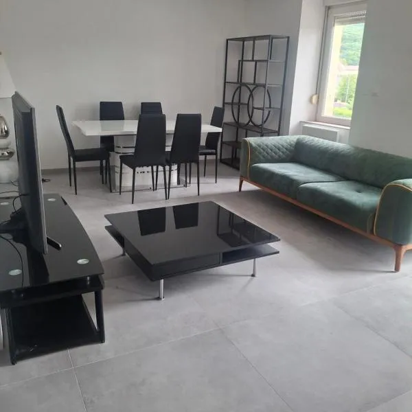 Appartement neuf avec terrasse et jardin，位于Mandeure的酒店