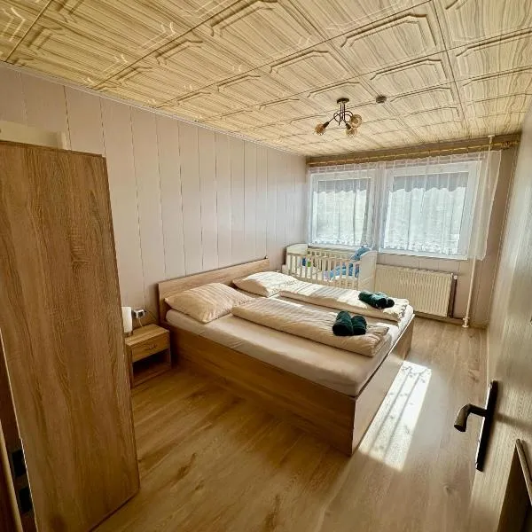Adrspach family apartment，位于梅图耶河畔特普利采的酒店