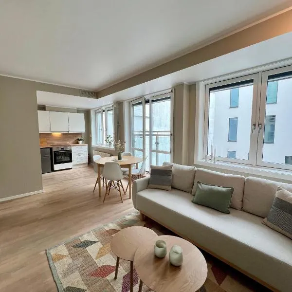 Modern City Apartment in the Heart of Oslo，位于奥斯陆的酒店