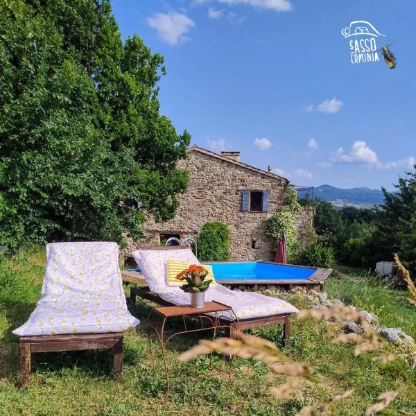 Sasso Erminia R&B Ecosostenibile，位于Novafeltria的酒店