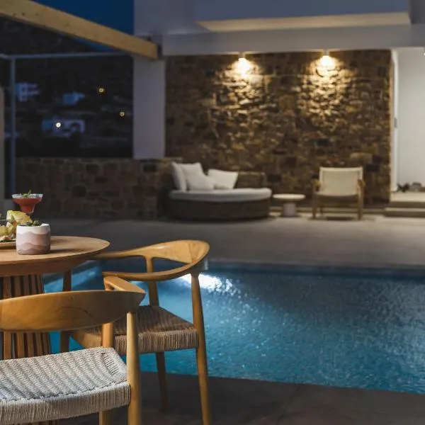 Axopetra Boutique Hotel，位于Agiassos的酒店