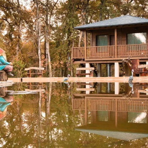 Pensión Cabañas Bosque Máxico de Bonxe，位于卢戈的酒店
