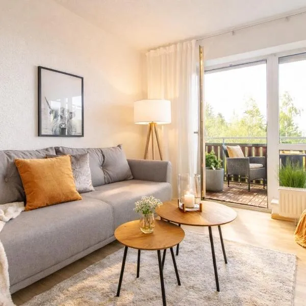 Apartment Bergwiese I Balkon I Aufzug I Stellplatz，位于施瓦岑贝格的酒店