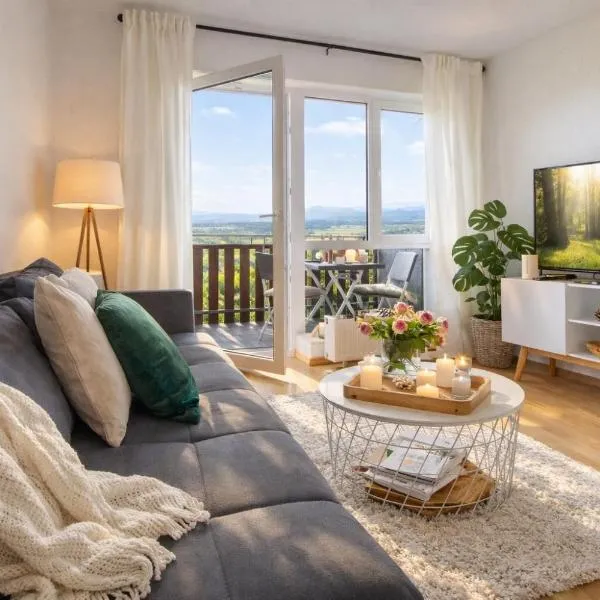 Apartment Bergliebe I Balkon I Aufzug I Stellplatz，位于施瓦岑贝格的酒店