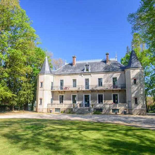 Château de la villeneuve，位于Saint-Marcel的酒店
