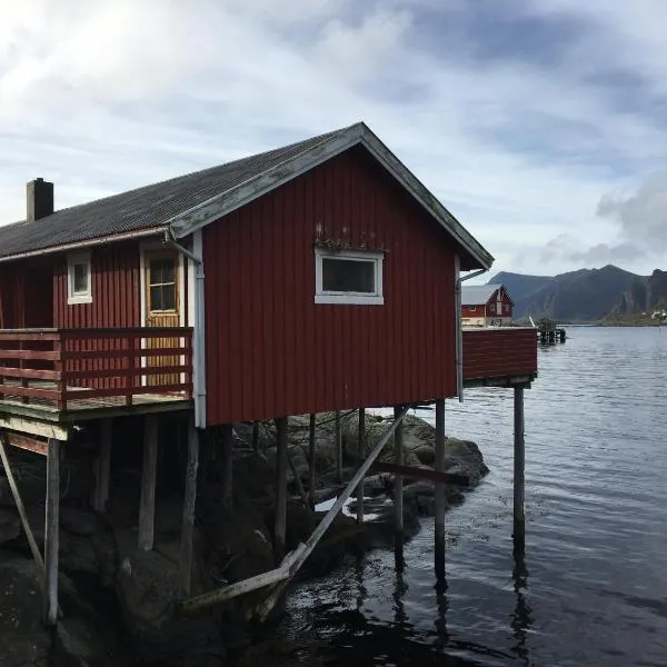 Buodden Rorbuer - Fisherman Cabins Sørvågen，位于索尔瓦根的酒店