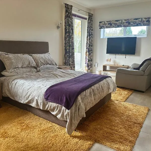 Double Ensuite Ground Floor Easy to Cardiff，位于卡迪夫的酒店